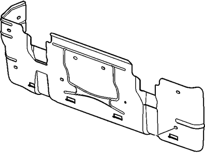 GM 25847154 Shield, Fuel Tank Front