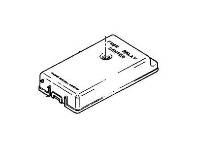 Chevy 15319834 LABEL,ACCESSORY RELAY & FUSE BLOCK IDENTIFY(PART OF 3)