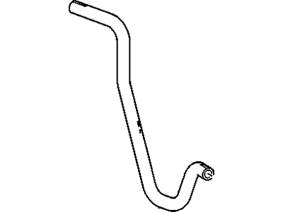 GMC 22819704 HOSE,HEATER OUTLET(INCLUDES 8,10)(W/CLAMPS)