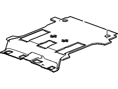 GM 20757791 Insulator, Floor Panel Front