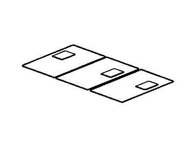 GMC 90584197 DEADENER,FLOOR PANEL(88X220MM)(6.758)