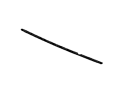 Cadillac 25680777 MOLDING,WINDSHIELD UPPER REVEAL(PART OF 1)