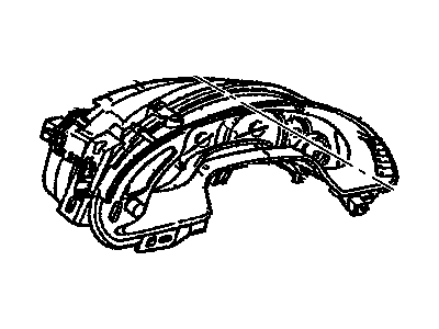 Pontiac 12065803 CONNECTOR,CLUSTER-INSTRUMENT(BLACK)(34-WAY FEMALE)