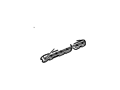 GMC 12551431 GUIDE,VALVE LIFTER PUSH ROD(INCLUDES 203)(INCLUDES BOLTS)(0.480)