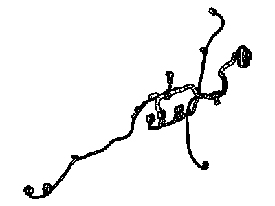 GM 15247168 Harness Assembly, Front Side Door Door Wiring