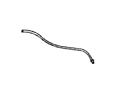 Pontiac 10038476 CONNECTOR,EVAP EMISSION CANISTER HOSE(3/8 OUTSIDE DIAMETER, 1/4 OUTSIDE DIAMETER)(2 ENDS)