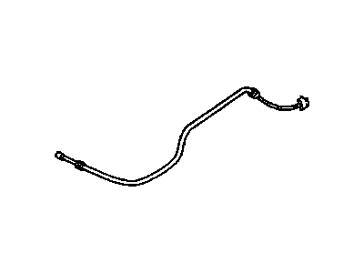 Chevy 11561876 CLIP,HOOD PRIMARY LATCH RELEASE CABLE(AT ENGINE COMPARTMENT SIDE BRACE)