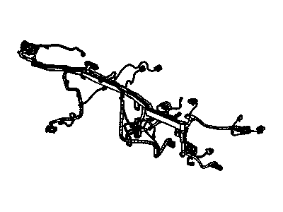 Pontiac 25765438 HARNESS,INSTRUMENT PANEL WIRING