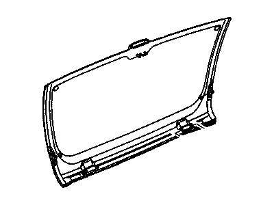 GMC 15074814 WINDOW,LIFT GATE