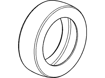 Chevy 19253297 TIRE,SPARE(TIRE MANUFACTURING # 18801)(MICHELIN,LATEX AT2,LT265/70R18BW124/121R)