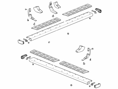 GMC 84112237 STEP KIT,ASST(INCLUDES 2-16)(CHROME)(INSTALL 0.50)(21.4581 KGS)