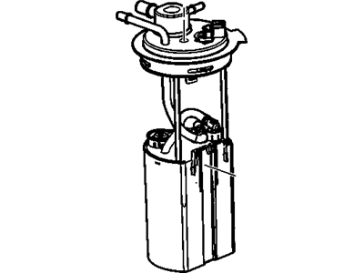 GMC 19331956 MODULE KIT,FUEL TANK FUEL PUMP(W/O FUEL LEVEL SENSOR)(INCLUDES 1,6)(3.107)