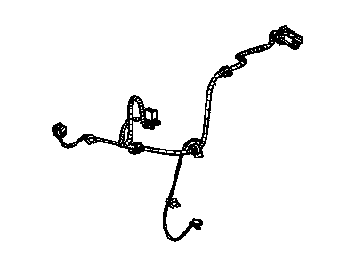 Hummer 25908022 HARNESS,REAR SIDE DOOR DOOR WIRING(SEE GROUP 09.000 "WIRING HARNESS/REAR SIDE DOOR" FOR DETAILED ILLUSTRATED VIEW)