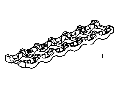 GM 24577092 Stiffener, Crankshaft Bearing Cap (Machining)