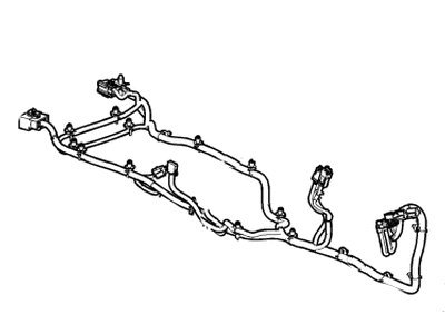 GMC 23237278 HARNESS,FRONT FLOOR CONSOLE WIRING(PART OF 36)