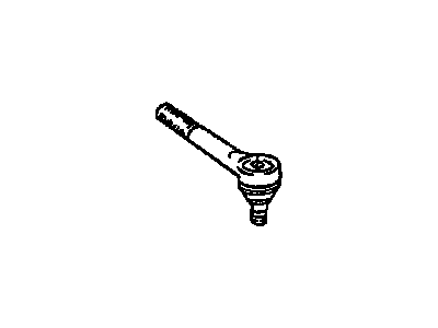 Chevy 12549191 END,STEERING LINKAGE TIE ROD(W/STUDS POINTED UPWARD)(USE WITH 19.5 INCH WHEEL)