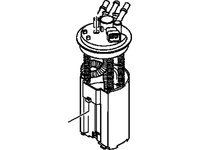 GMC 15763587 MODULE,FUEL TANK FUEL PUMP(SENDER & PUMP)(INCLUDES 3-5)