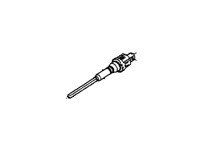 GMC 26015779 SHAFT, STEERING (1991 C3 W/C5B)(*02)