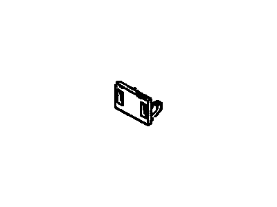 Buick 25616207 License Bracket