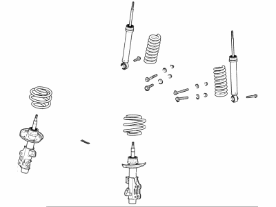 Chevy 84225252 MODIFICATION KIT,FRONT & REAR SUSPENSION(INCLUDES 2-13)(INSTALL 4.70)(28 KG)