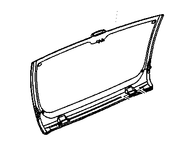 GMC 15074814 WINDOW,LIFT GATE