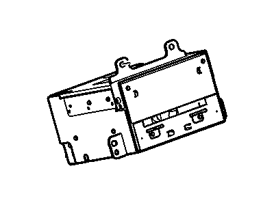 Cadillac 22854859 RADIO,AMPLITUDE MODULATION/FREQUENCY MODULATION STEREO & AUDIO DISC PLAYER