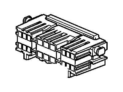 GMC 15304690 CONNECTOR,INSTRUMENT PANEL WIRING HARNESS(PART OF 1)