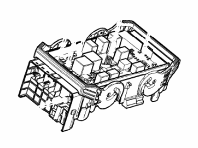 Chevy 84950508 BLOCK,ENGINE WIRING HARNESS JUNCTION(INCLUDES 1-3,14,15)