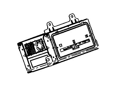 Buick 22856977 RADIO,RECEIVER & NAV