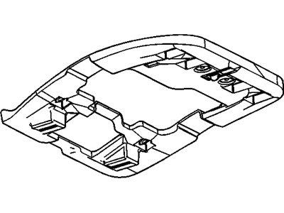 GM 88937208 Bracket Asm,Roof Console (Short)