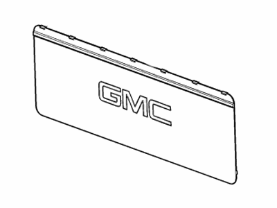 Chevy 84789272 COVER PKG,FRONT GRILLE OPENING