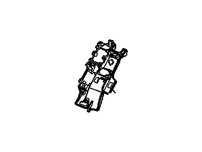 Chevy 10417445 BRACKET,MULTIUSE RELAY & FUSE(1ST DESIGN USES RUBBER CAM LOCK FASTENERS TO ATTACH BRACKET. 2ND DESIGN SEE P/N 10317346)