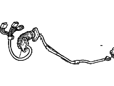 Chevy 12102779 CONNECTOR,MOTOR-DOOR LOCK ACTUATOR(W/O SEAL)(BLACK)(2-WAY F)(W/LEADS)(10.783)