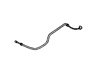 Chevy 11561876 CLIP,HOOD PRIMARY LATCH RELEASE CABLE(AT ENGINE COMPARTMENT SIDE BRACE)