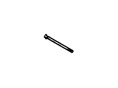 Pontiac 11518906 BOLT,HEX FLANGED HEAD,RDUCD BDY,M8X1.25X165,22 THREAD,18 O.D.,8.8,GMW3359(REAR SIDE DOOR STATIONARY WINDOW DIVIDER CHANNEL LOWER SUPPORT)