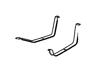 Pontiac 10394200 STRAP,FUEL TANK