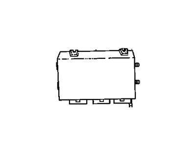 Cadillac 12110114 CONNECTOR,POWERTRAIN CONTROL MODULE(WHITE)(32-WAY FEMALE)(W/O LEADS)(2.530)