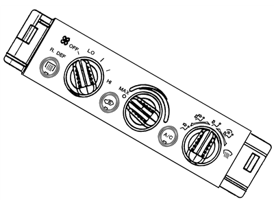 GM 16208866 Switch Asm,Rear Window Defogger