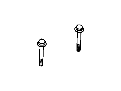 Pontiac 12338086 BOLT, HEXAGON (M10X1.5X70) 10.9 PHOSPHATE ZINC ORGANIC