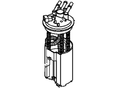 GMC 19369886 MODULE,FUEL TANK FUEL PUMP(SENDER & PUMP)(SEE GROUP 3.000 "FUEL TANK SENDER" FOR DETAILED ILLUSTRATED VIEW.)