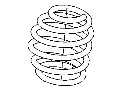 Cadillac 20859336 SPRING,FRONT(SAFETY SPRING)