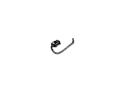 Cadillac 15306119 CONNECTOR,SENSOR-THROTTLE POSITION(PART OF 1)(GRAY)(10-WAY FEMALE)(W/LEADS)(2.530)