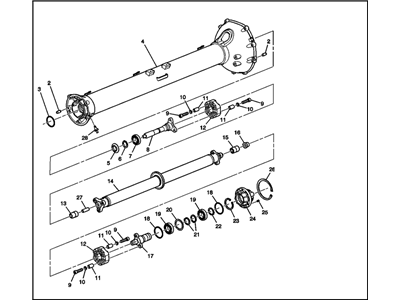 GM 24236105 Support Assembly, Driveline