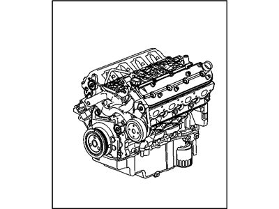 Pontiac 19354494 ENGINE,GASOLINE (SERVICE)(TRANSFER CRANK/BALANCER, ALL SENSORS & WIRING HARNESS, O/PAN, VALVE/COVERS FRAME ORIGINAL ENGINE AS REQ.)(REMANUFACTURED-NOT FOR SALE WHERE IMPORTS ARE RESTRICTED)(NEED TO TRANS A/T FLEXIBLE PLATE LOCATOR FROM ORIGINAL ENGINE OR GET NEW ONE)