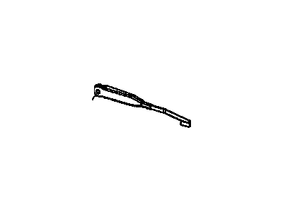 Chevy 20933734 ARM,REAR WINDOW WIPER(FOR SERVICE USE 27 & 28)