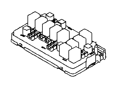 Pontiac 96826276 BOX,FUSE & RELAY(DRIVER SIDE)