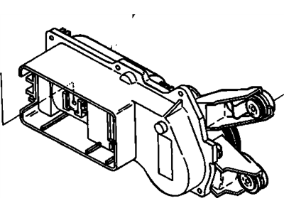 Oldsmobile 19179661 MOTOR,WINDSHIELD WIPER(REMANUFACTURED-NOT FOR SALE WHERE IMPORTS ARE RESTRICTED)(REMANUFACTURED-NOT FOR SALE WHERE IMPORTS ARE RESTRICTED)