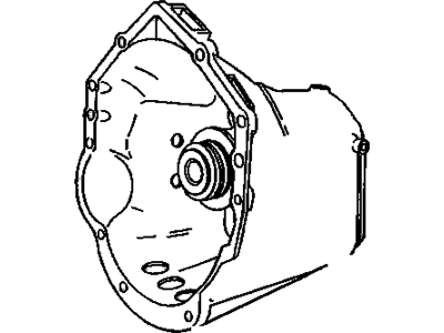 GMC 15998496 HOUSING,CLUTCH(TO MOUNT TO TRANS USE QTY 4 11514224/BOLT TOGETHER WITH 15531205/WASHER)