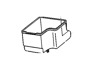 Chevy 15737693 CONTAINER,TOOL STOWAGE(UNDERHOOD MOUNTING)