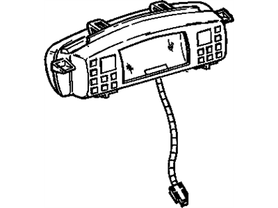 Cadillac 8917052 CONNECTOR,INLINE-TO TACHOMETER(BROWN)(1-WAY F)